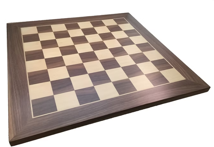 Tablero de Ajedrez de Madera DT Nogal y Maple