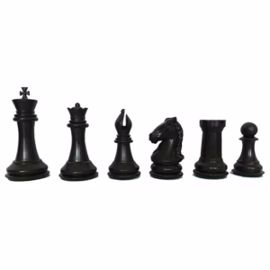 Alternative view of Juego de Piezas de Ajedrez Staunton EXL 3.75" Plástico PESADO